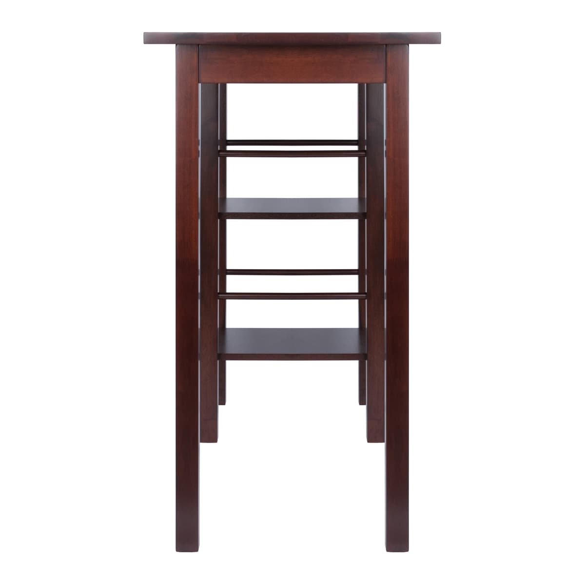 Winsome Egan Breakfast Table, 36” High, 45” Wide, Walnut