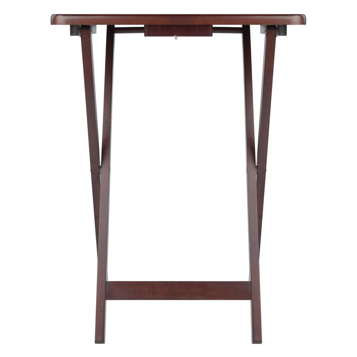 Alex 4-Pc Snack Tables, Walnut
