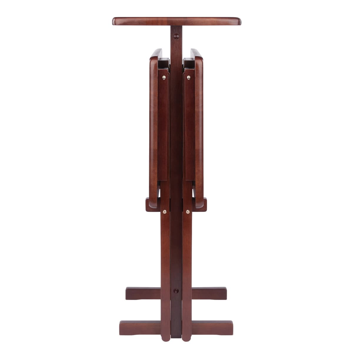 Riley 3-Pc Snack Table Set, Walnut