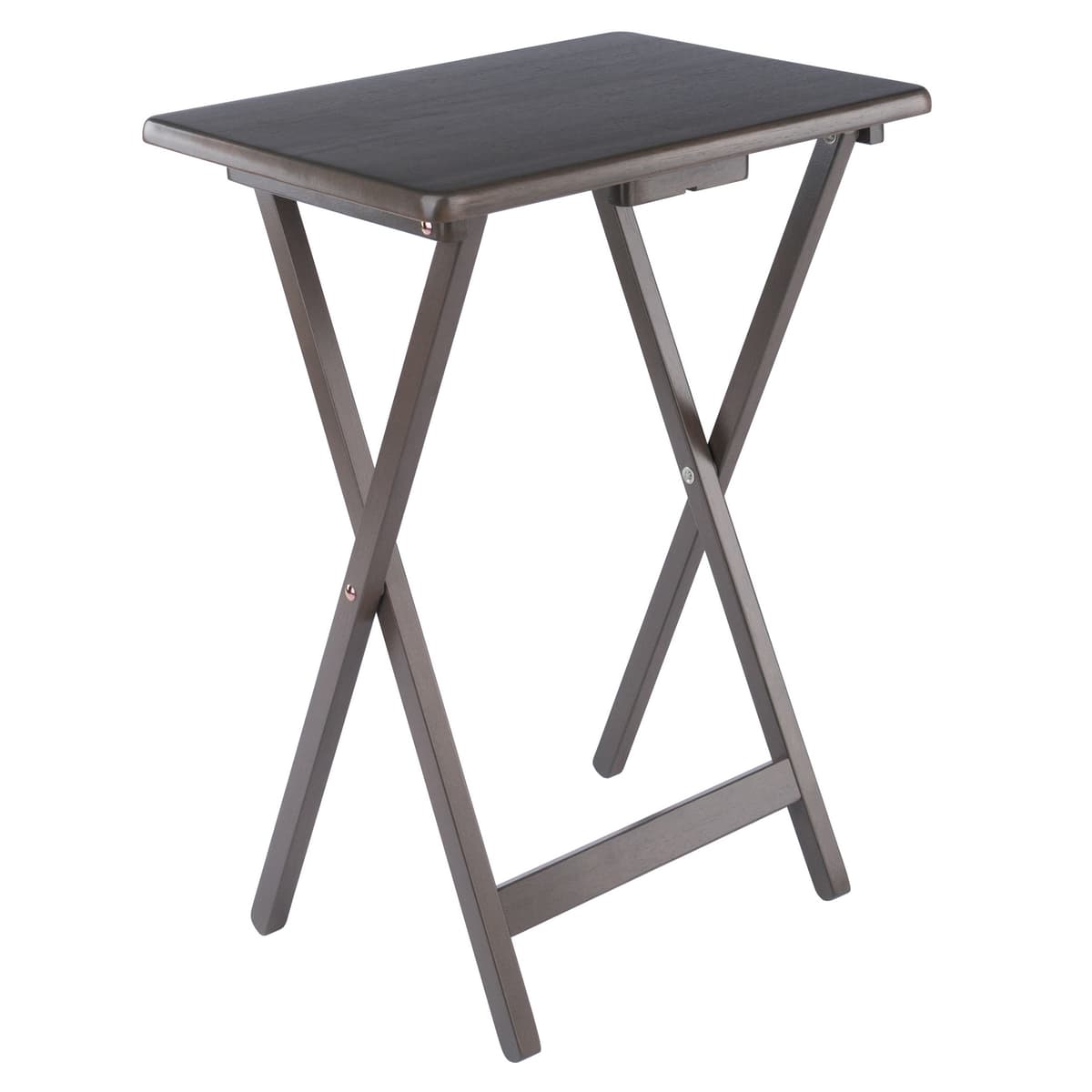 Alex 2-Pc Snack Tables, Oyster Gray
