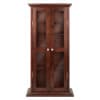 Winsome Holden Display Cabinet, 44” High, 22” Wide, Walnut