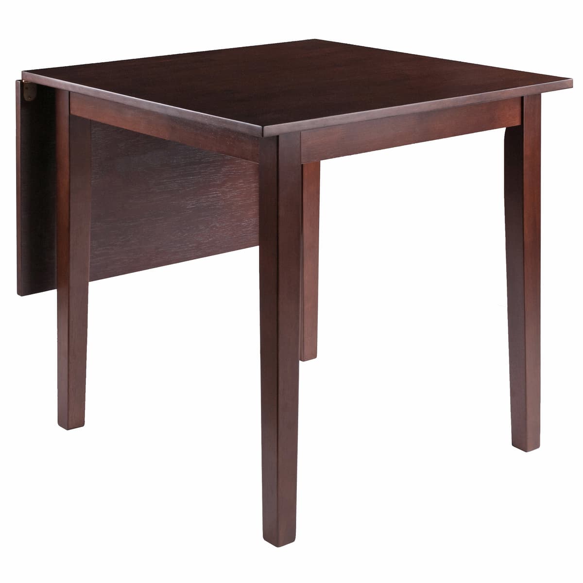Perrone Extendable Dining Table, 48" Wide, Walnut