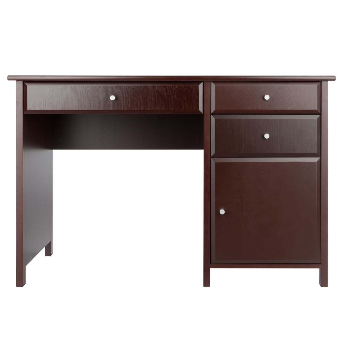  Delta Home Office Writing Desk, 47” Wide, 31” High, Walnut