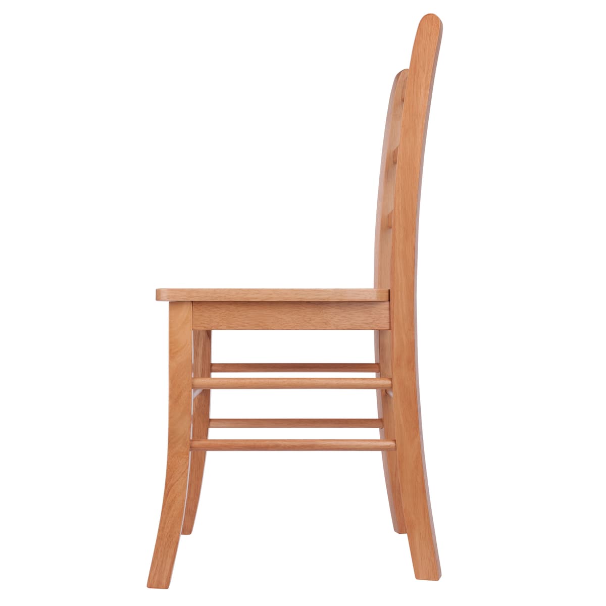 Benjamin 2-Pc Ladder-Back Chair Set, Light Oak