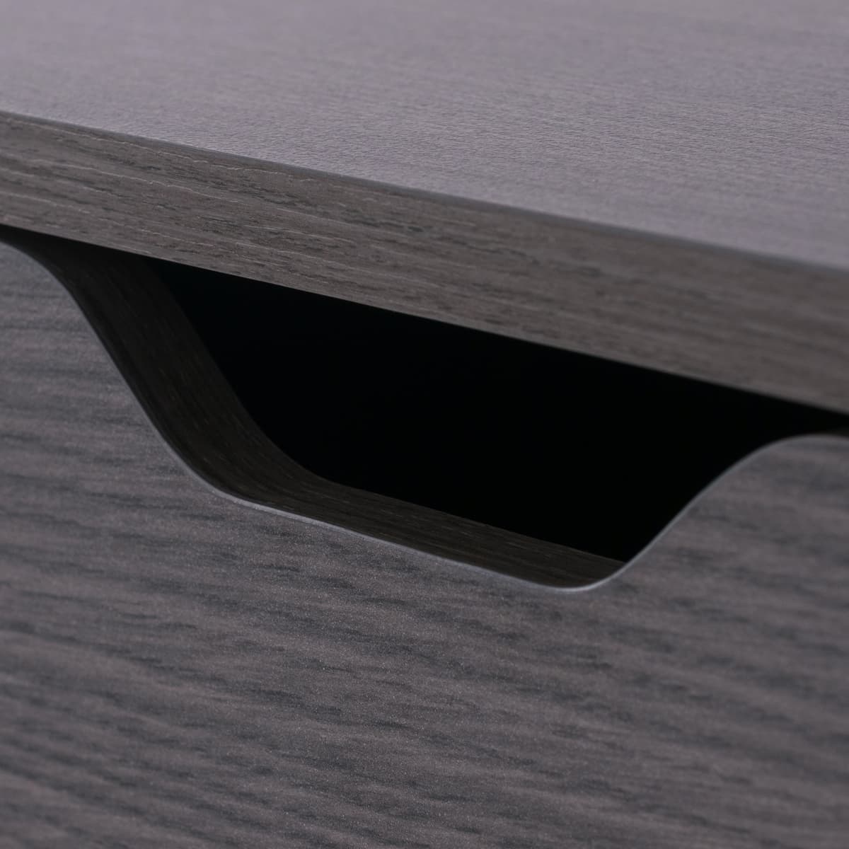 Halifax 3-Section Multi-Storage Mobile Cabinet, Charcoal