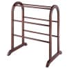 Winsome Eleanor Quilt Rack, 26” Wide, Walnut