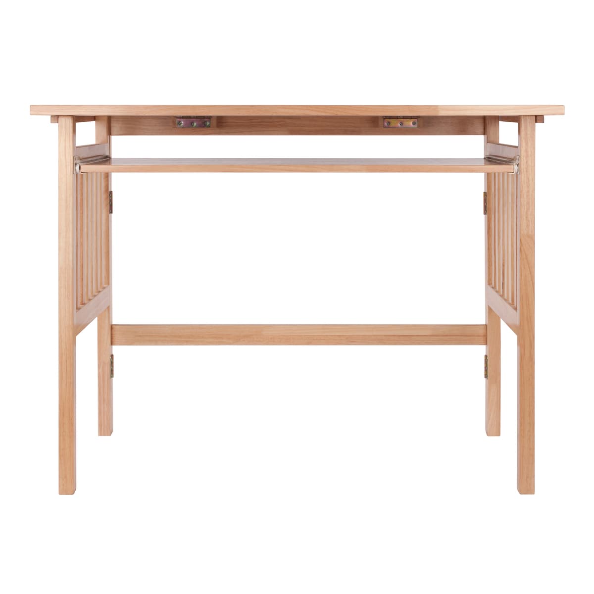Winsome Mission Foldable Computer Desk, 40” Wide, 30” High, Natural
