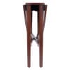 Hannah Double Drop Leaf Round Dining Table, Walnut