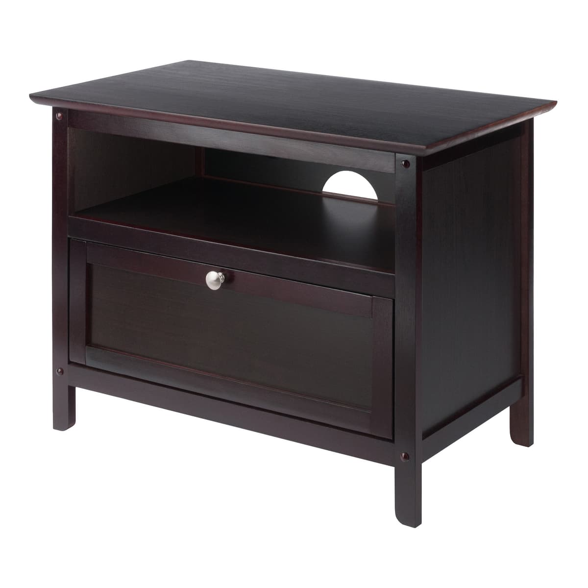 Zara TV and Media Stand, Espresso