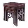 Xola 3-Pc Nesting Table Set, Cappuccino