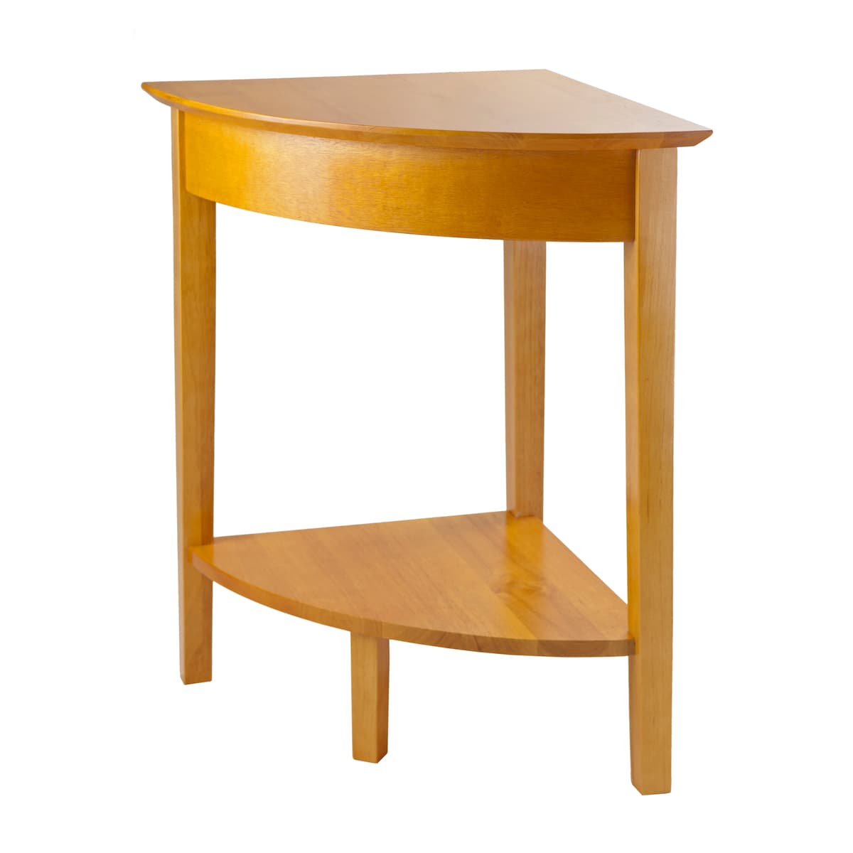 Winsome Studio Corner Table, 29” High, 20” Wide, Honey