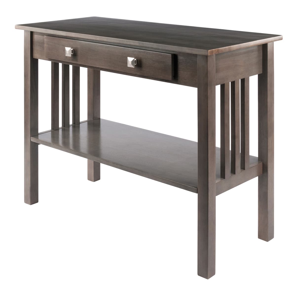 Stafford Console Table, Oyster Gray