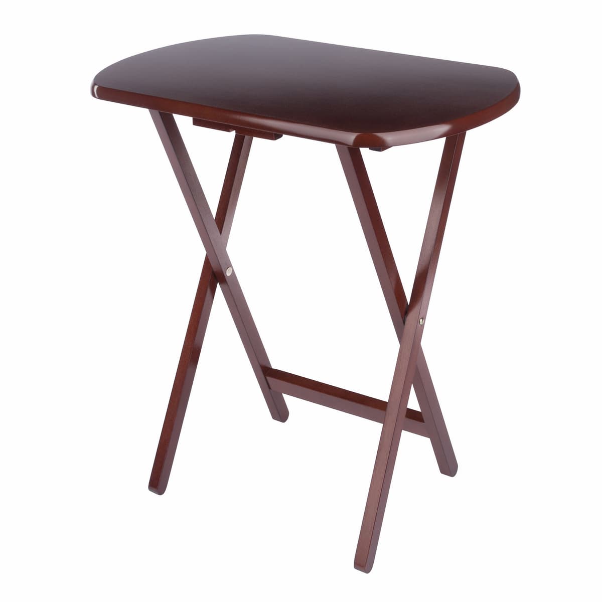 Corbett 2-Pc Oversized Snack Tables, Walnut