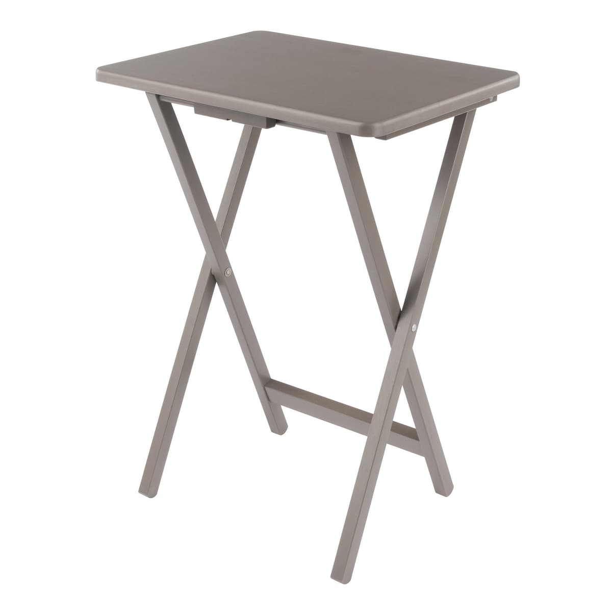 Alex 5-Pc Snack Table Set, Oyster Gray