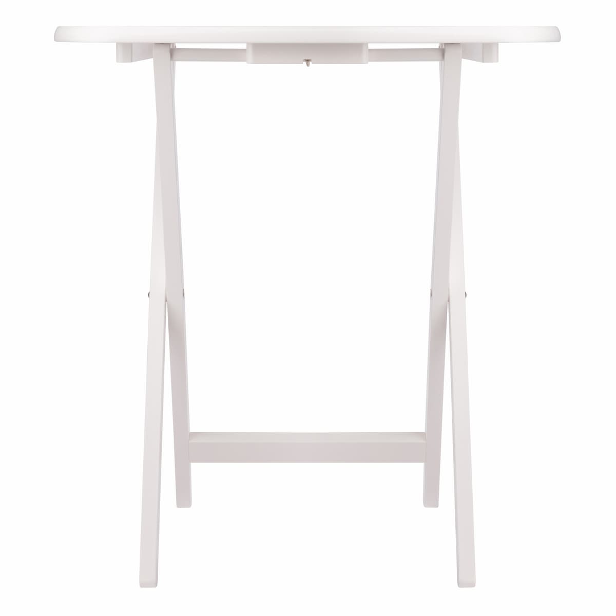Corbett 2-Pc Oversized Snack Tables, White