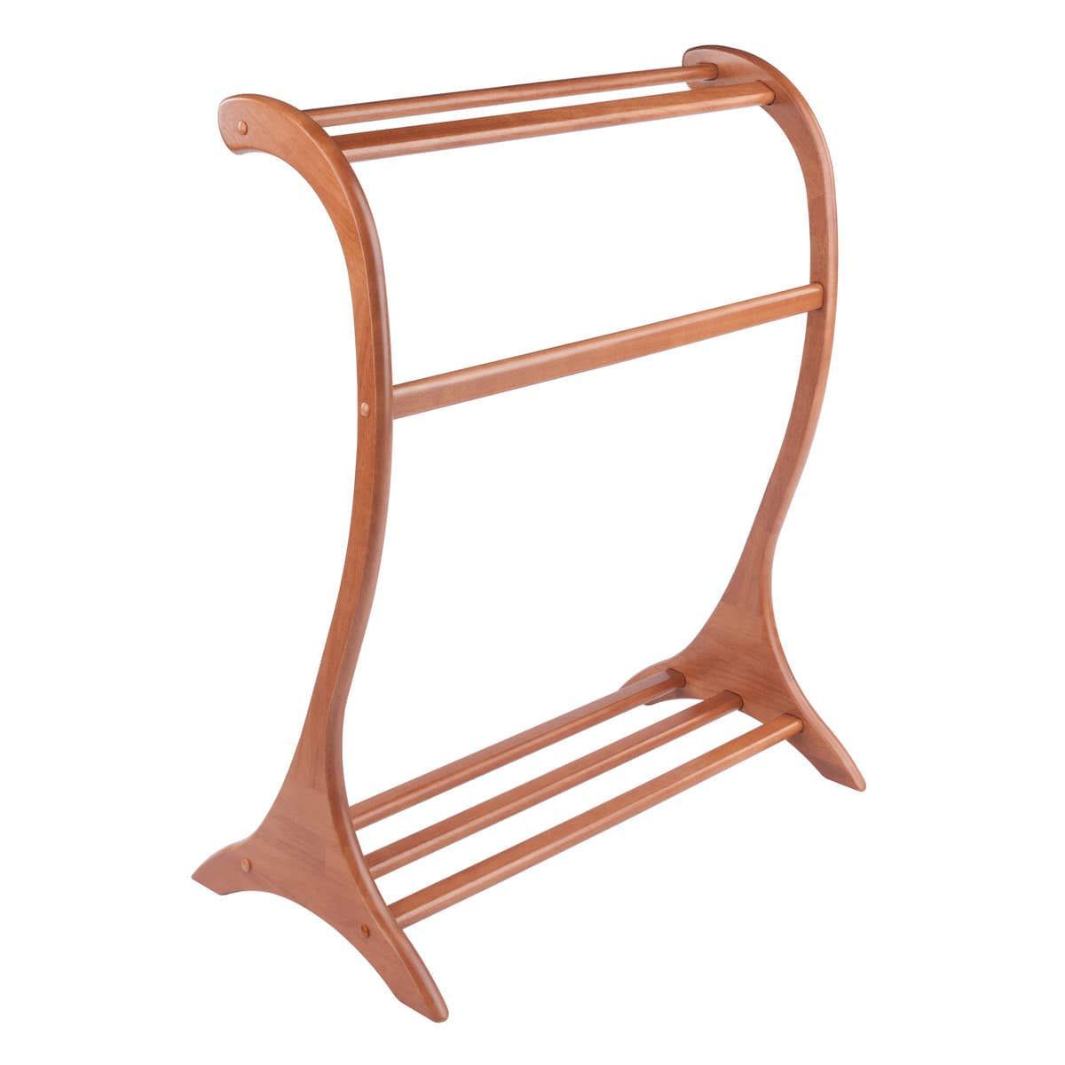 Bella Blanket Rack, Teak