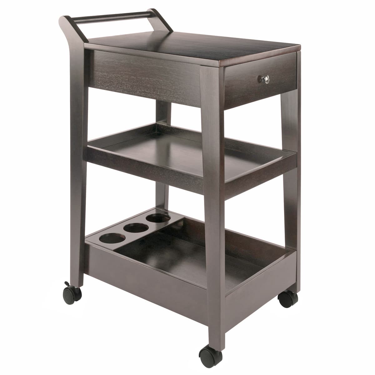 Jeston Entertainment Cart, Oyster Gray