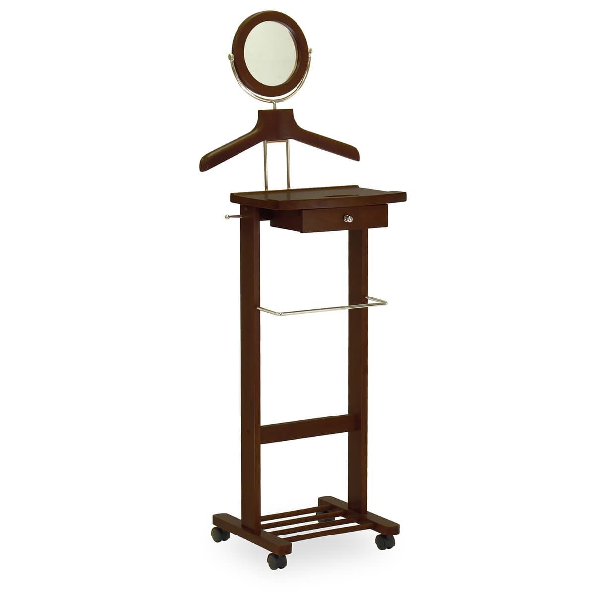 Vanity Valet Stand, Walnut