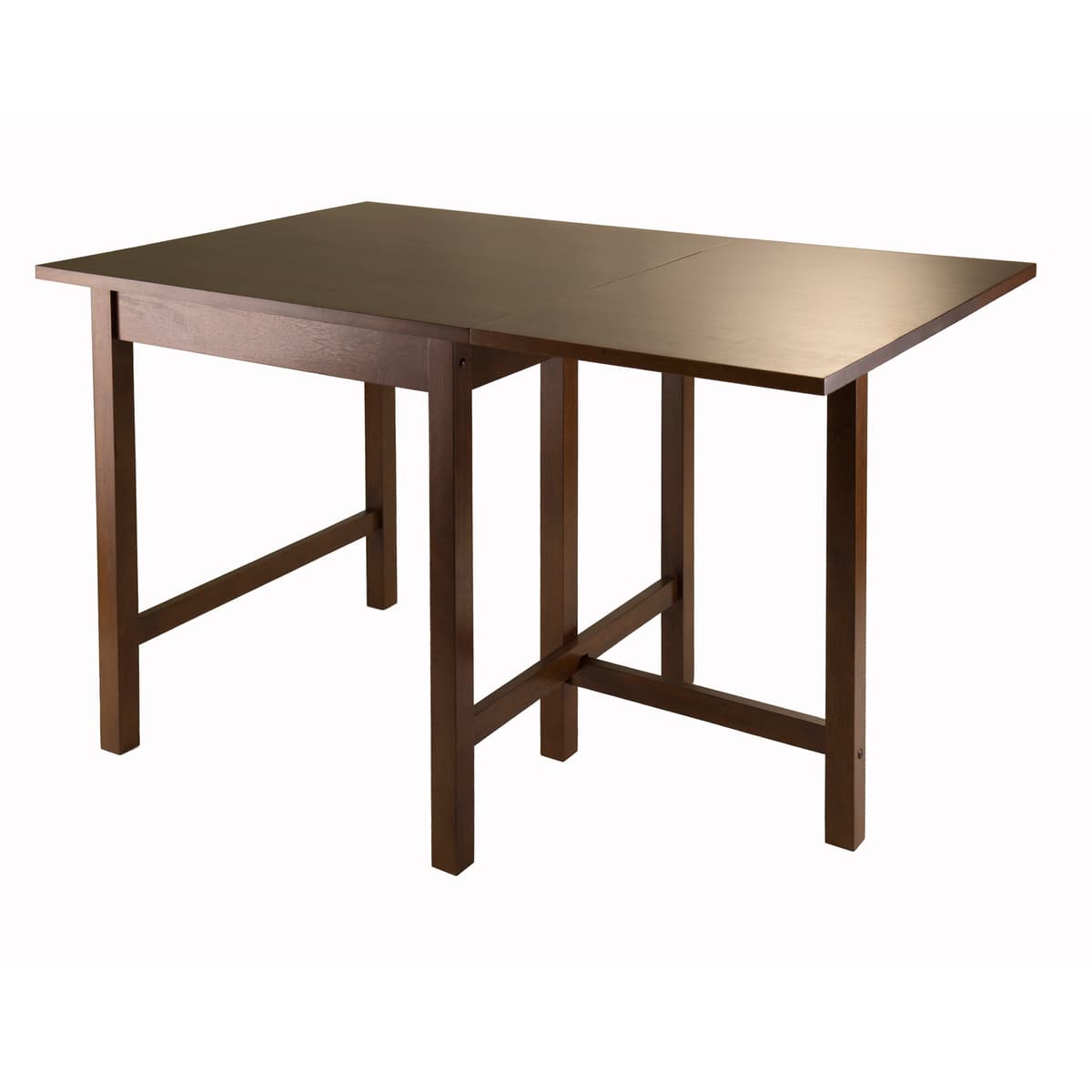 Lynden Extendable Dining Table, 48" Wide, 30" High, Walnut