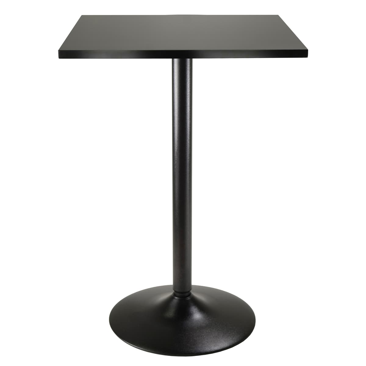 Obsidian Square Counter Height Table, Black