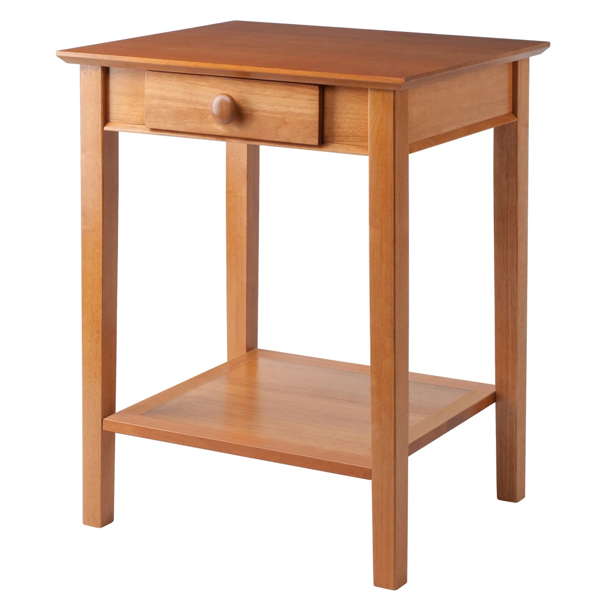 Studio Home Office Printer Stand, Honey